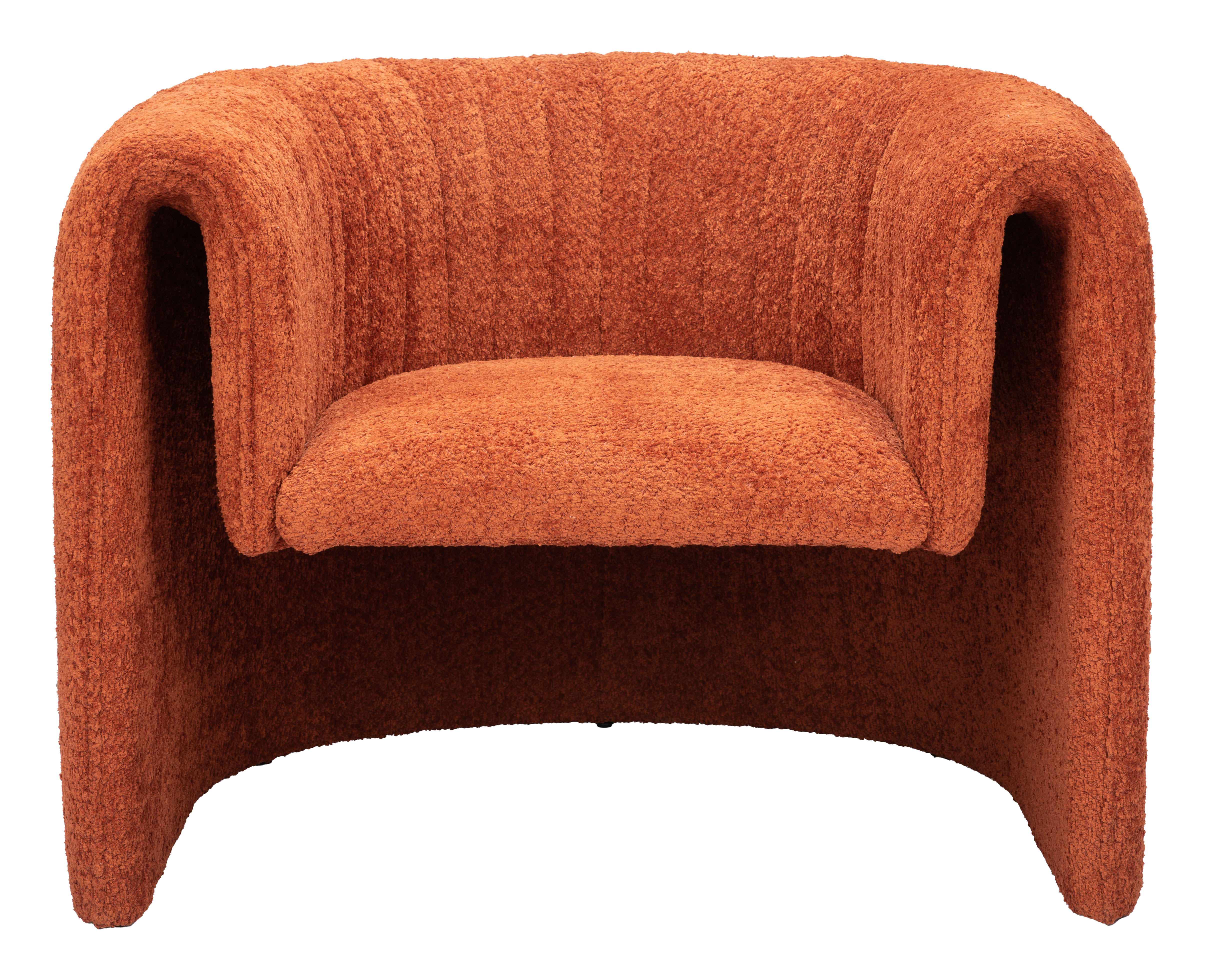 Viana Accent Chair Burnt Orange product image