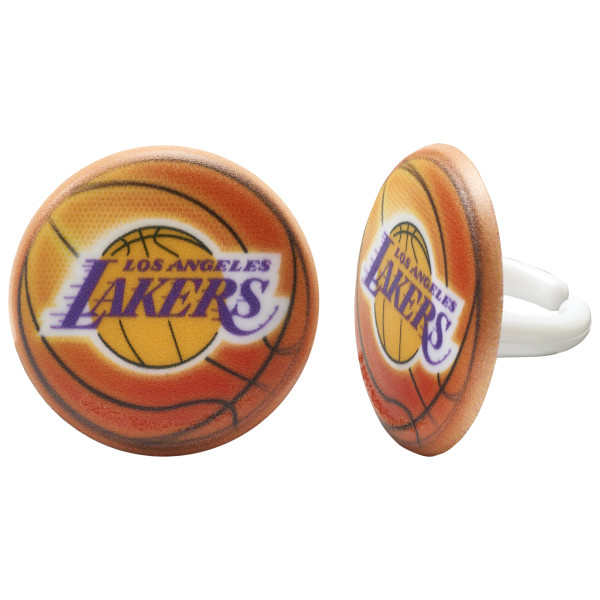 NBA Team Basketball Cupcake Rings