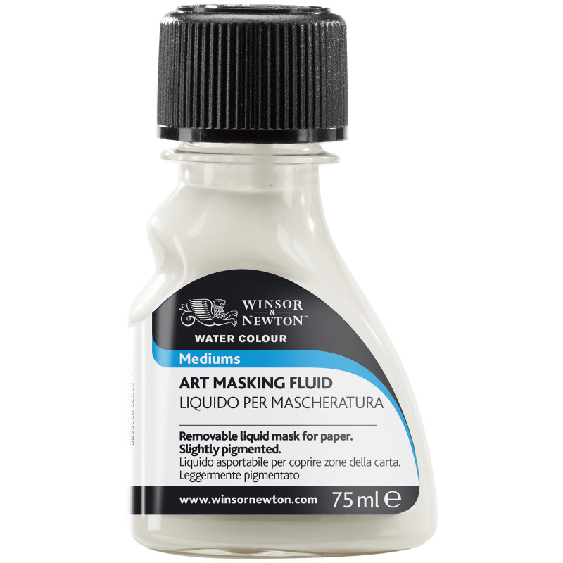 Art Masking Fluid, Watercolor Medium, 75 mL Bottle