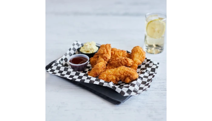 Tyson Red Label® Fully Cooked Golden Crispy Chicken Tenderloin Fritters _image_1
