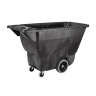 Rubbermaid Commercial, Utility Duty, Tilt Truck, 13.5 cu ft, Black