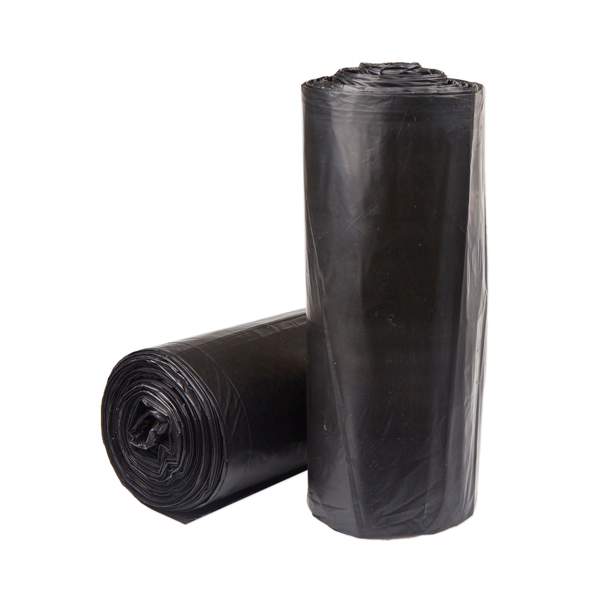 McKesson Super Heavy Duty Trash Bag, Black, 56-gallon Capacity