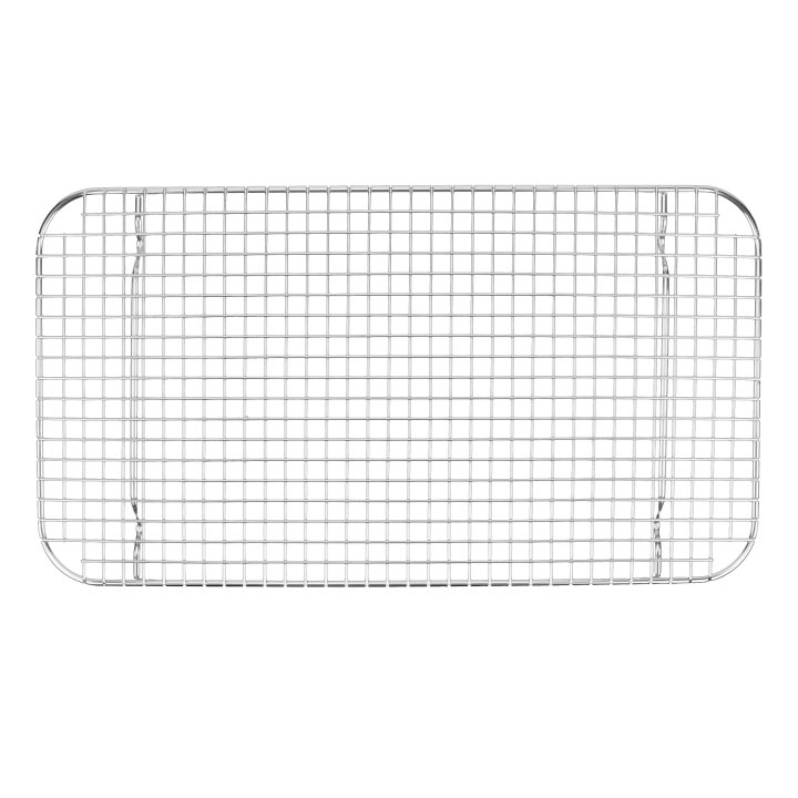 Full-size Super Pan V® stainless steel wire cooling grate