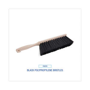 Boardwalk, 4.5in, Counter Brush with 3.5in Handle, Polypropylene Bristles, Black