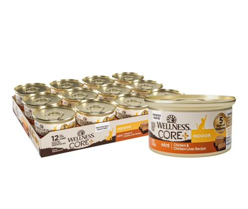 Wellness CORE+ Indoor Chicken & Chicken Liver Front packaging