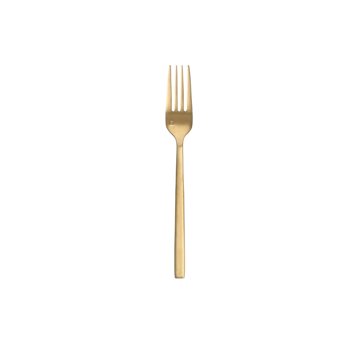 Arezzo Brushed Gold Dinner Fork 8.25"