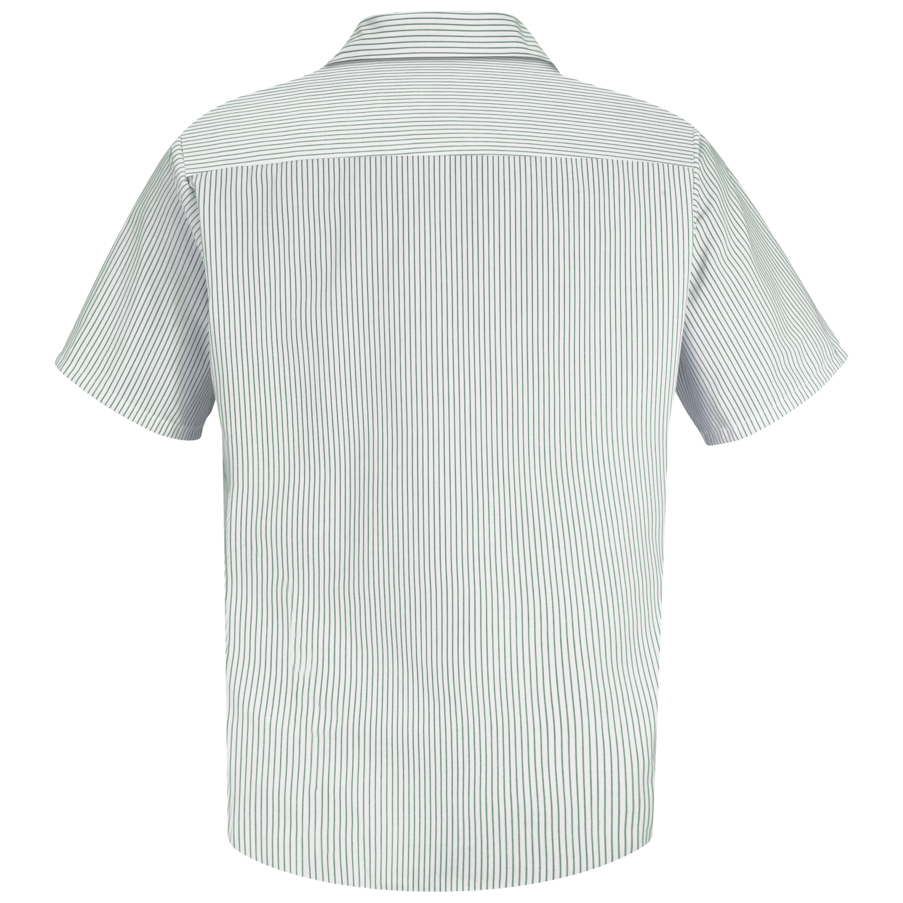Red Kap Men's Short Sleeve Striped Work Shirt - Picture 24 of 25