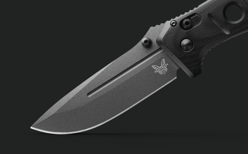 Benchmade Adamas Black G10 Drop-Point