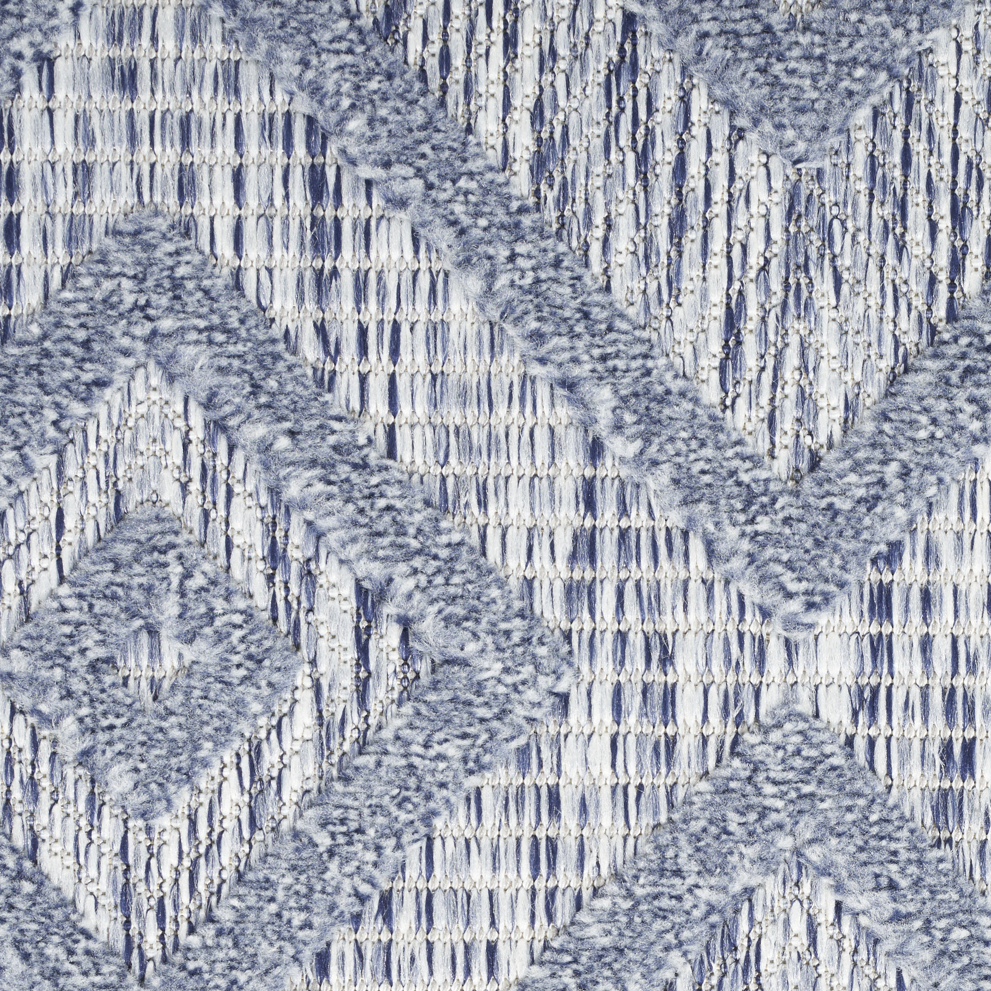 Nourison Versatile 7' x 10' Denim Blue Modern Rug