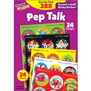 Pep Talk Stinky Stickers&reg; Variety Pack, 288 Count