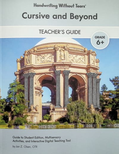 Handwriting Without Tears Cursive and Beyond 2025 Edition Teacher's Guide