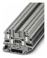 Multi-Conductor Terminal Block Screw Connection 500V 32A 26-10 AWG 6.2mm W Gray