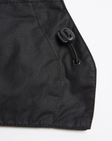 Waxed Storm Hood Classic Black
