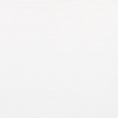 White textured surface fills the frame, showing faint horizontal striations; evenly lit, uniform area with no discernible objects or shadows.