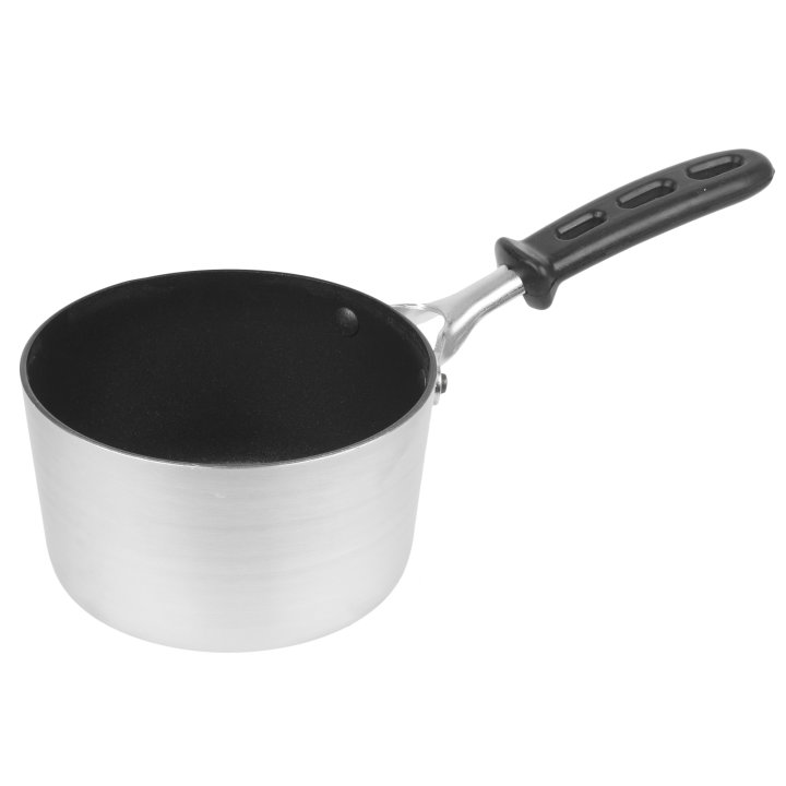 1 ½-quart Wear-Ever® tapered aluminum saucepan in Steel Coat x3™ nonstick coating with silicone TriVent™ handle
