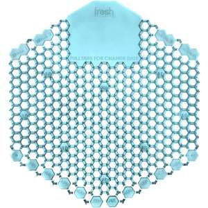 Hillyard, Wave 3D Urinal Screen, Ocean Mist