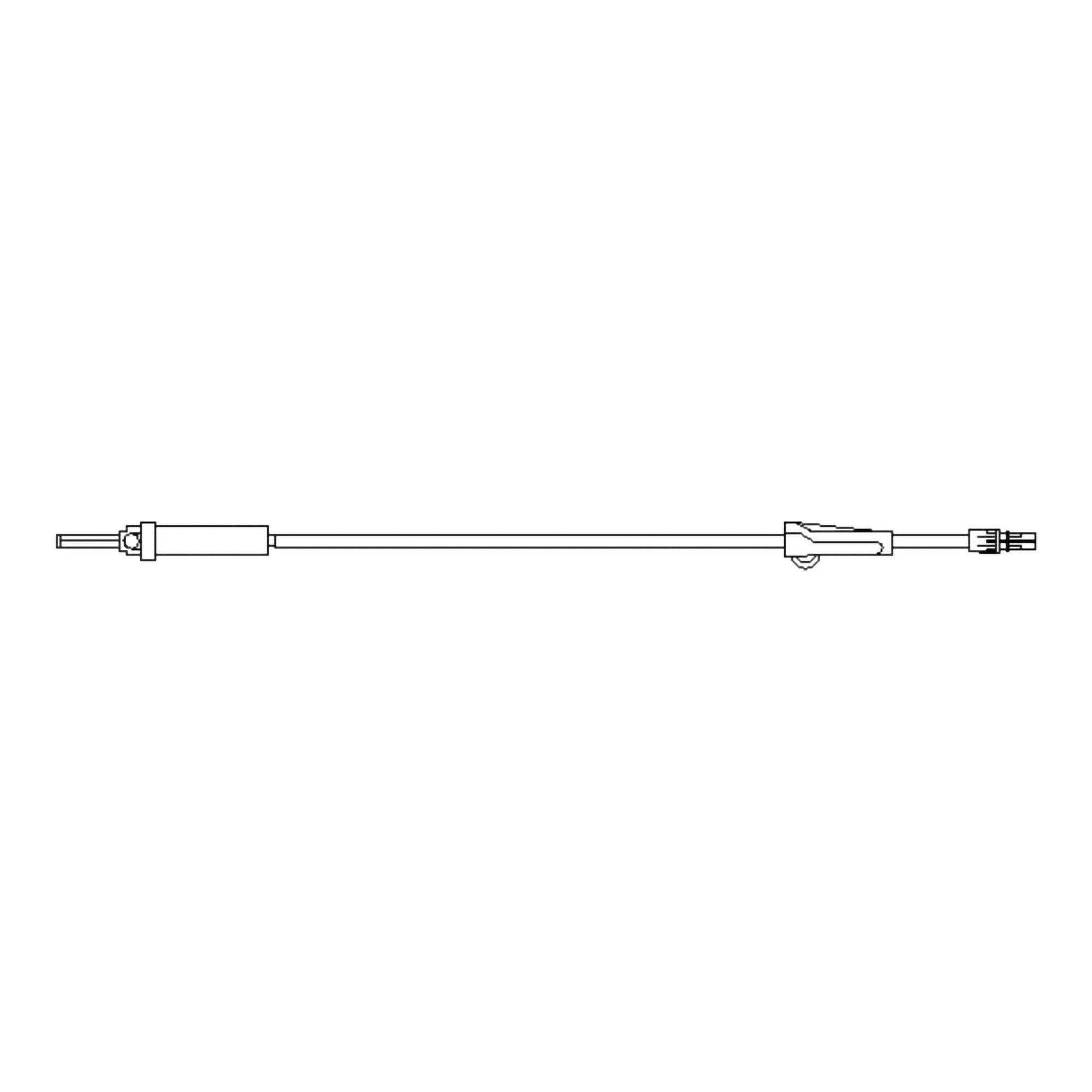 Intuvie LLC PRIMARY SET, STRT LINE W/ANTIFREE FLO CLAMP 105" (50/CS)