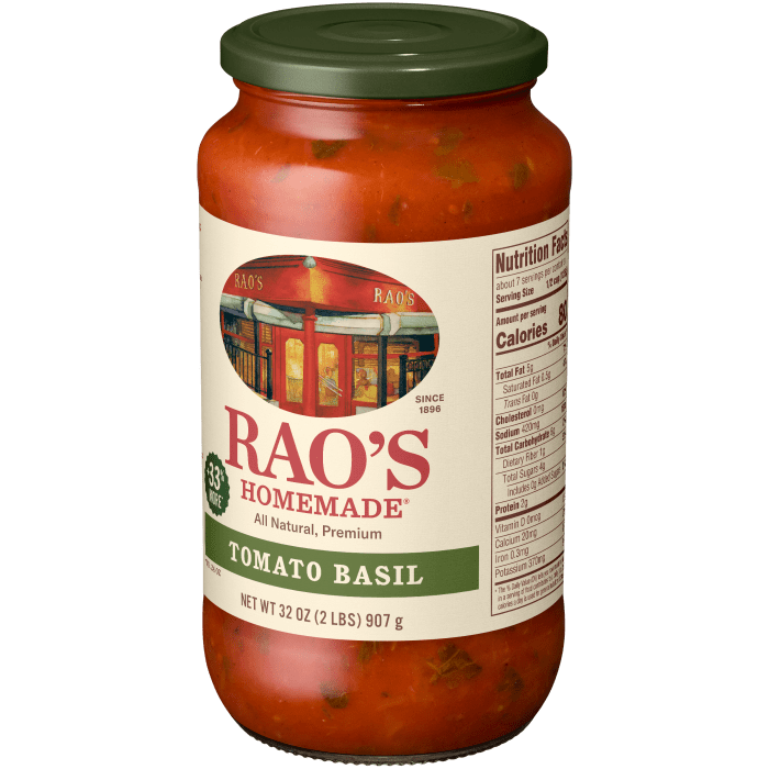 Tomato Basil Sauce, 32 oz - Right angle Image