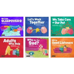 MySELF Readers: I Build Positive Relationships, Small Book 6pack, English