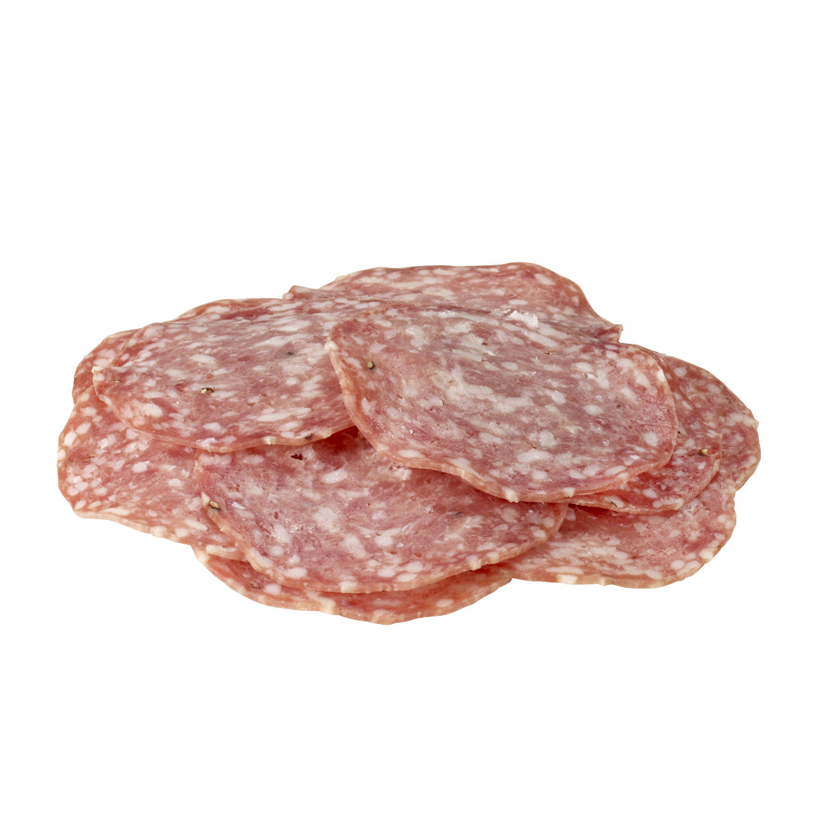 COLUMBUS(r) Sliced Genoa Salame 12/4oz . C1C0 - Front Center Out of Package (Hi Res)