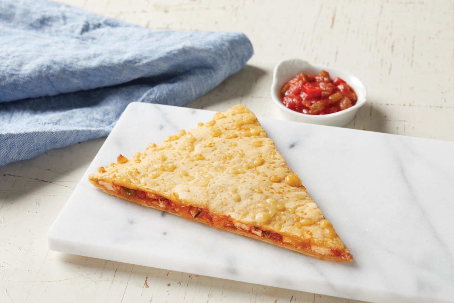 Pizza Quesadilla, Chicken, Whole Grain, 5 oz, CN Conagra Foodservice