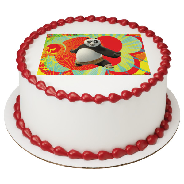DreamWorks Kung Fu Panda Dragon Warrior  PhotoCake® Edible Image®