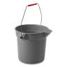 Rubbermaid Commercial, BRUTE, 10qt, Pail, Gray
