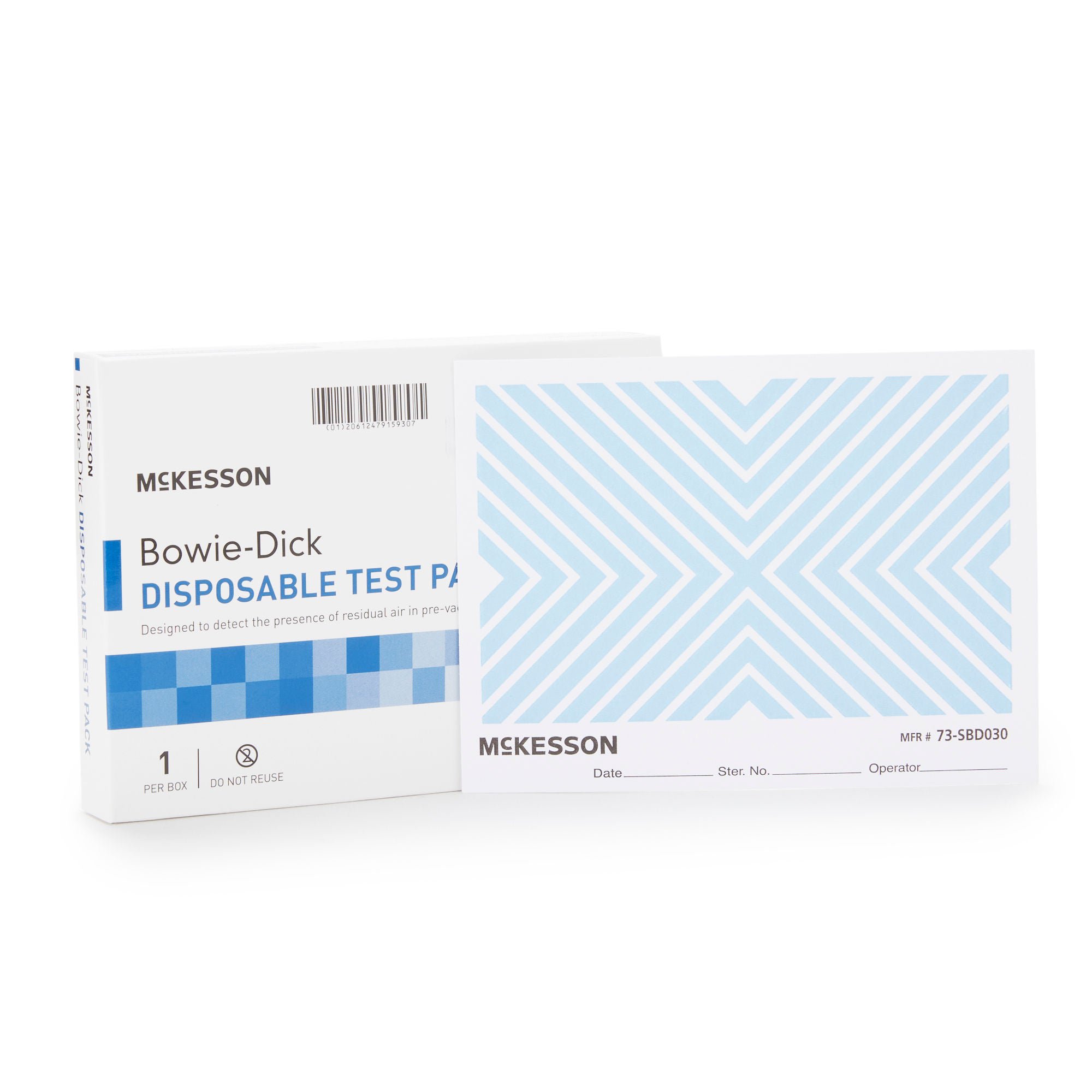 McKesson Sterilization Bowie-Dick Test Pack