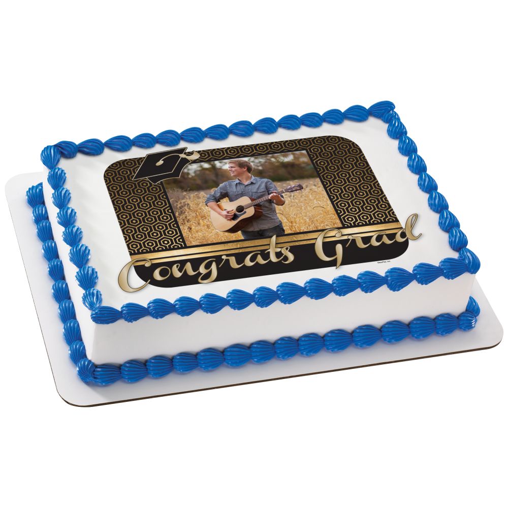Image Cake Congrats Grad Honeycomb