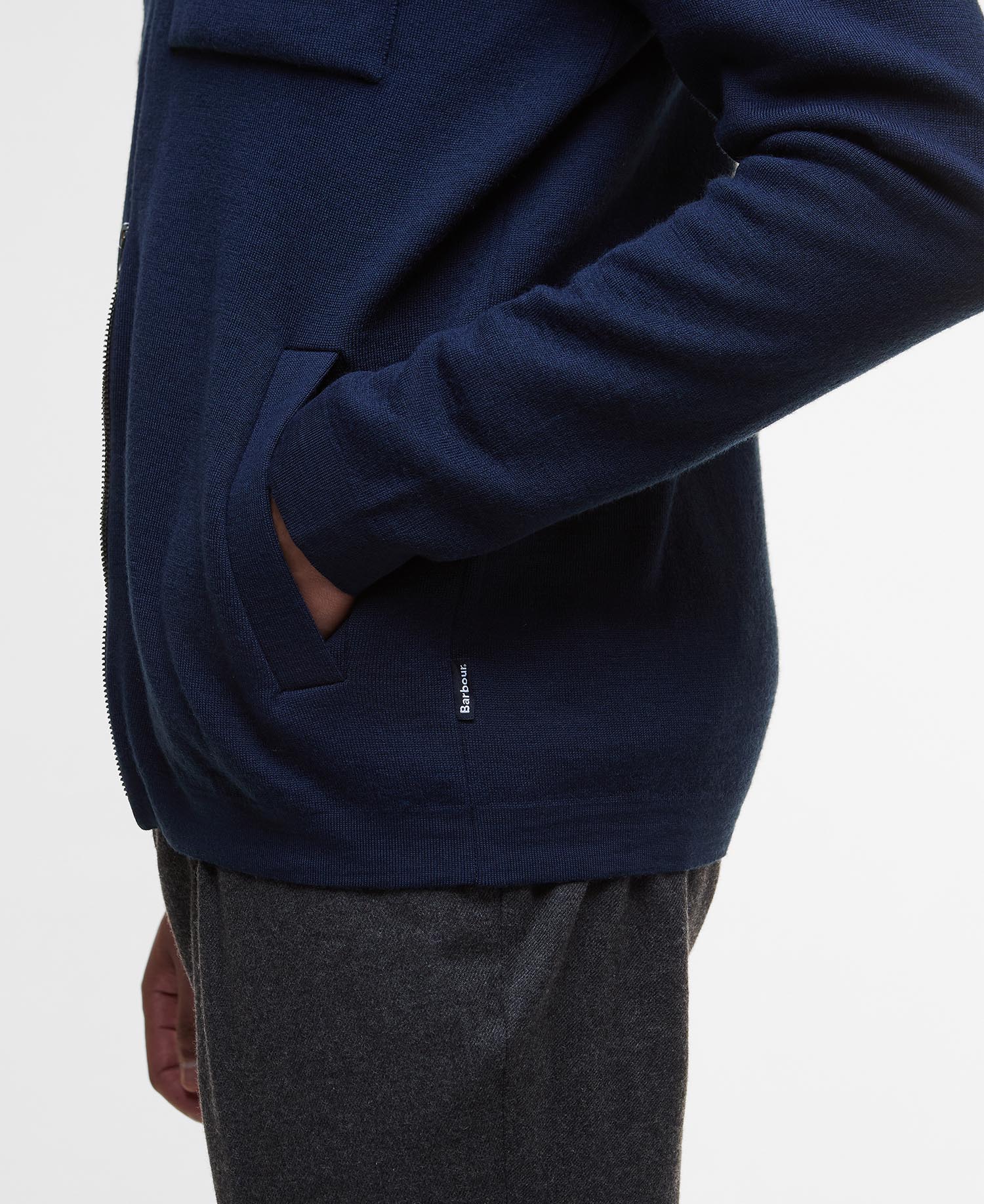 Croscombe Zip-Up Cardigan image number 4