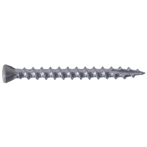 White Painted Head Square Drive Trim Screws #7 x 2-1/4