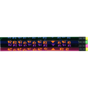 Lápices Thermo Paw Prints, colores surtidos, paquete de 12
