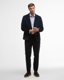 Pantaloni a coste sottili Wallington Navy