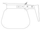 Coffee Decanters - Decaf