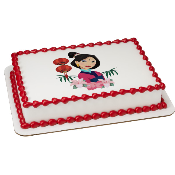 Disney Princess Mulan PhotoCake® Edible Image®