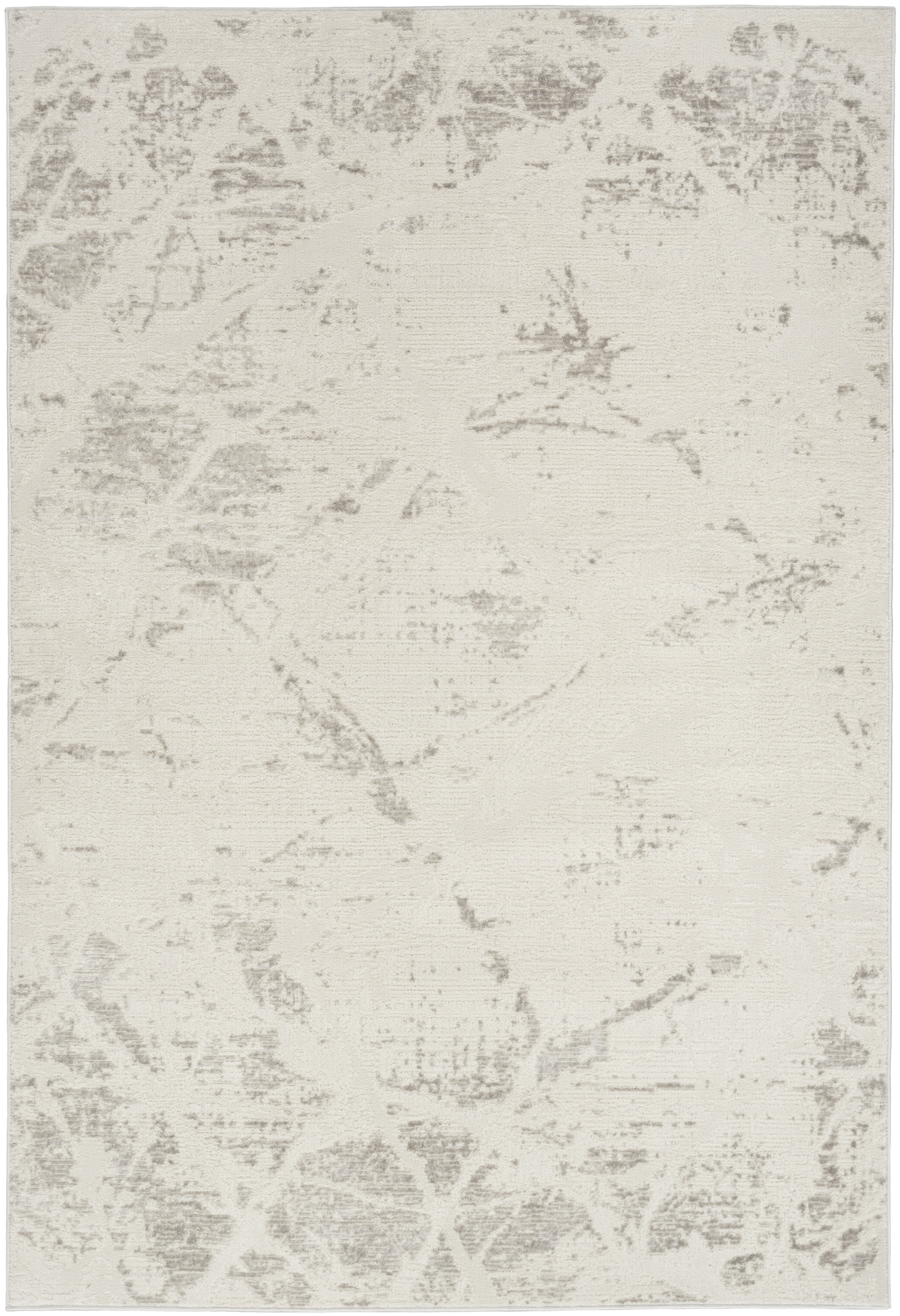 Calvin Klein CK029 Captivating 7'10" x 9'10" Cream Grey Modern Indoor Rug