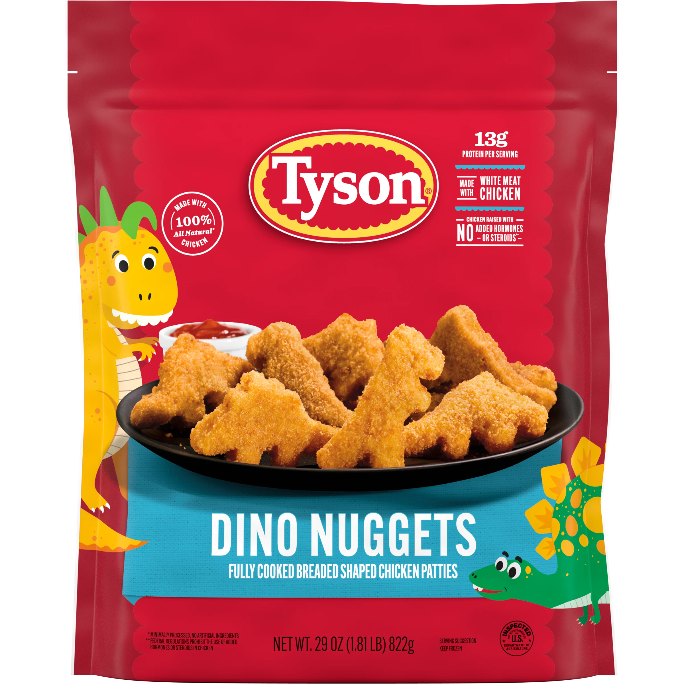 Fully Cooked Fun Nuggets with Whole Grain Breading