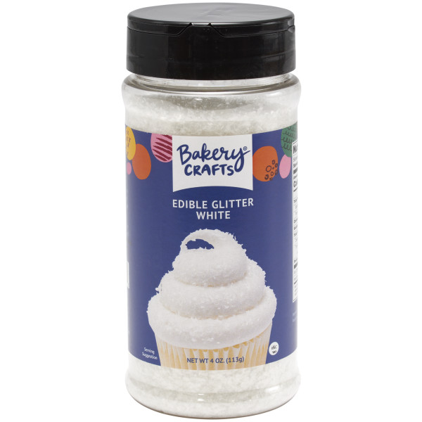 Star White Edible Glitter
