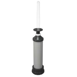 Impact, Plastic Drum Pump, 8 oz, Gray