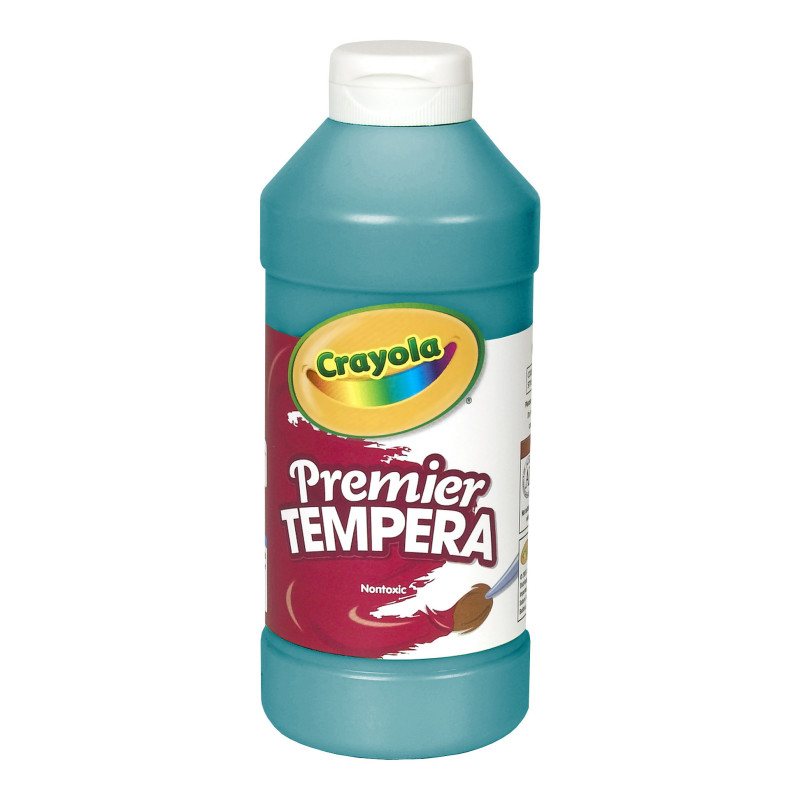 Premier Tempera Paint, 16 oz, Turquoise