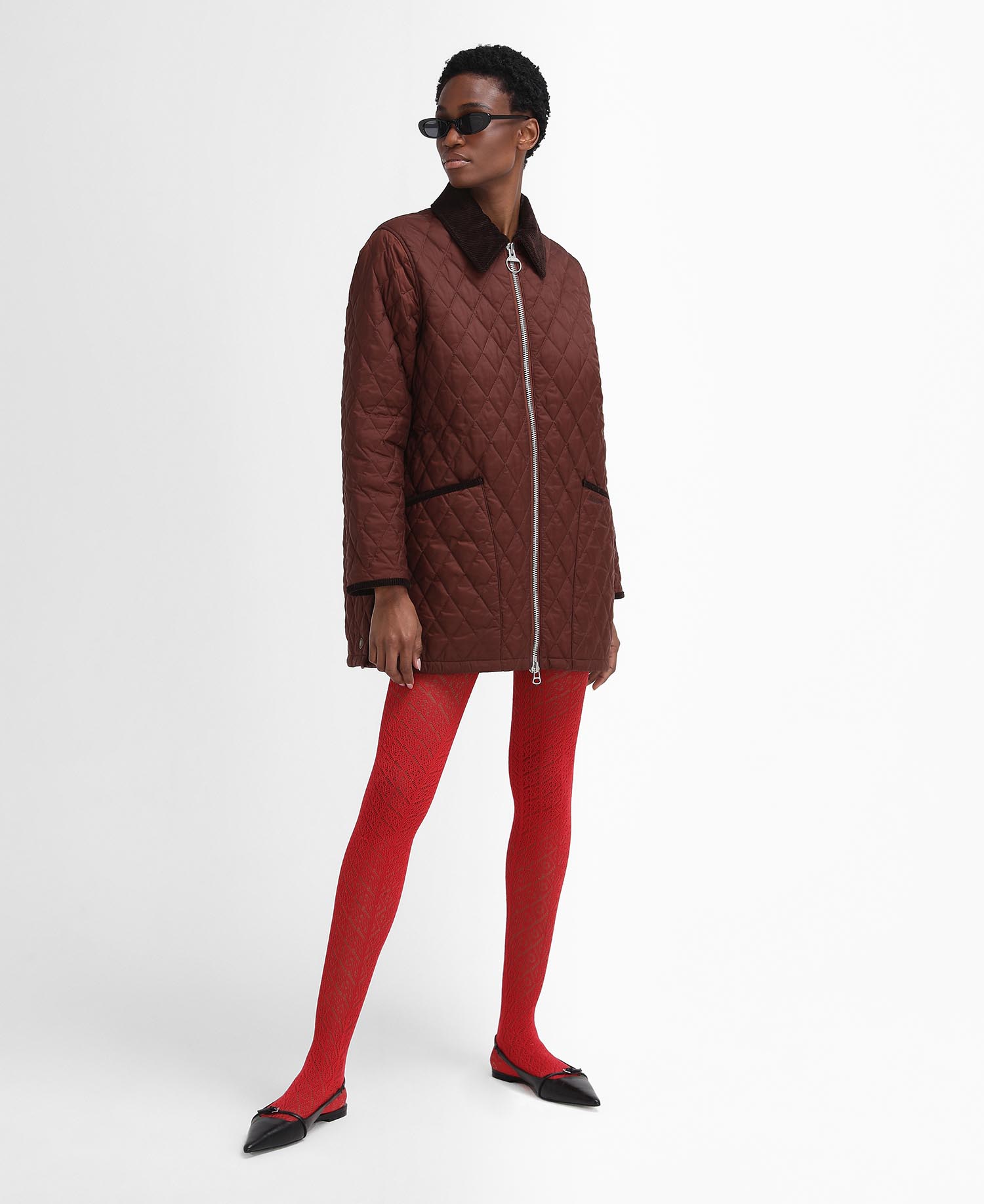 Barbour The Edit by Alexa Dominic Quilted Jacket image number 1