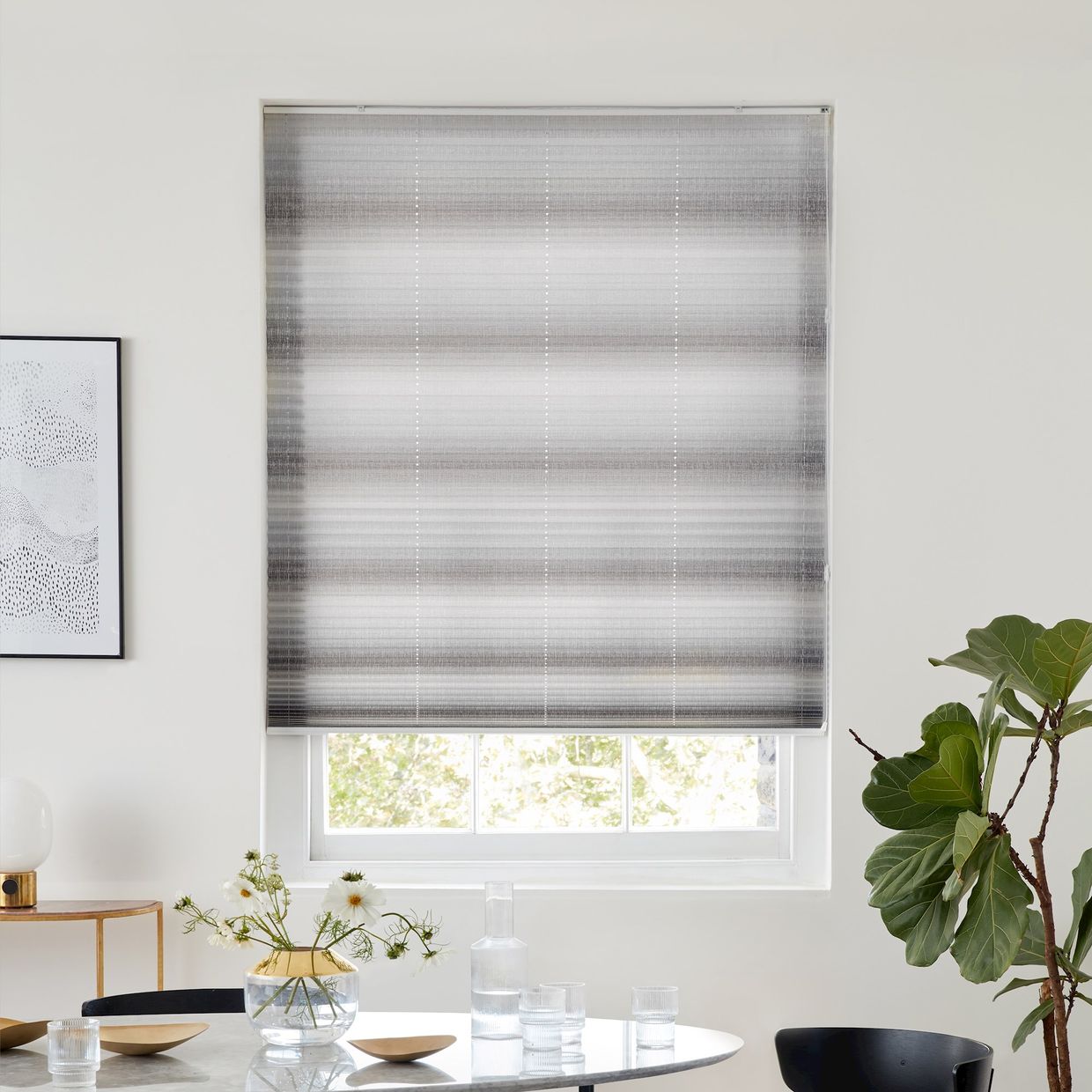 Harmony Grey Pleated Blind