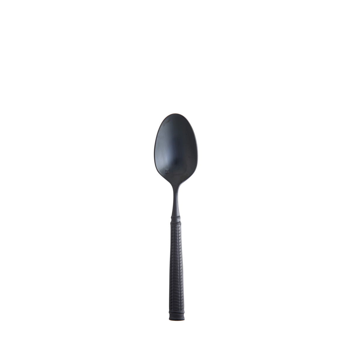 Vivi Brushed Black Dessert Spoon 7.1"