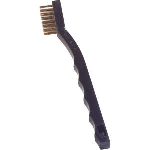 Carlisle, Flo-Pac, 1.7in, Utility Brush , Brass Bristles, Black