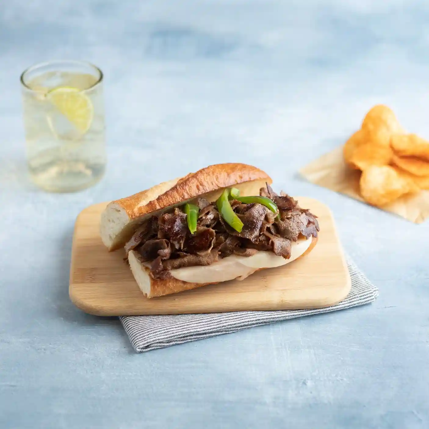 Philly Freedom® Traditional Beef Flat Steak Slices, 5 oz_image_2