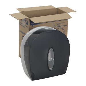 Georgia Pacific, Jumbo Bath Tissue Dispenser, Translucent Smoke