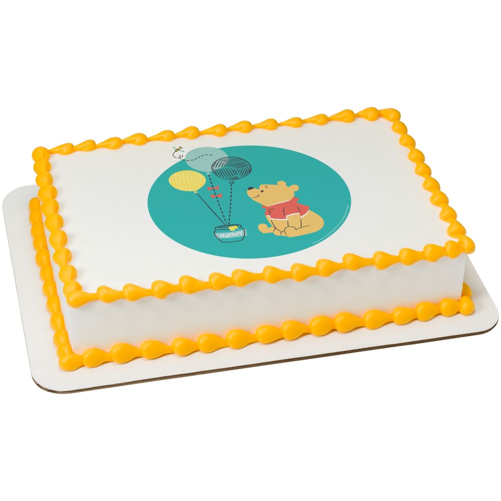 Image Cake Disney Baby Winnie the Pooh 1st Birthday