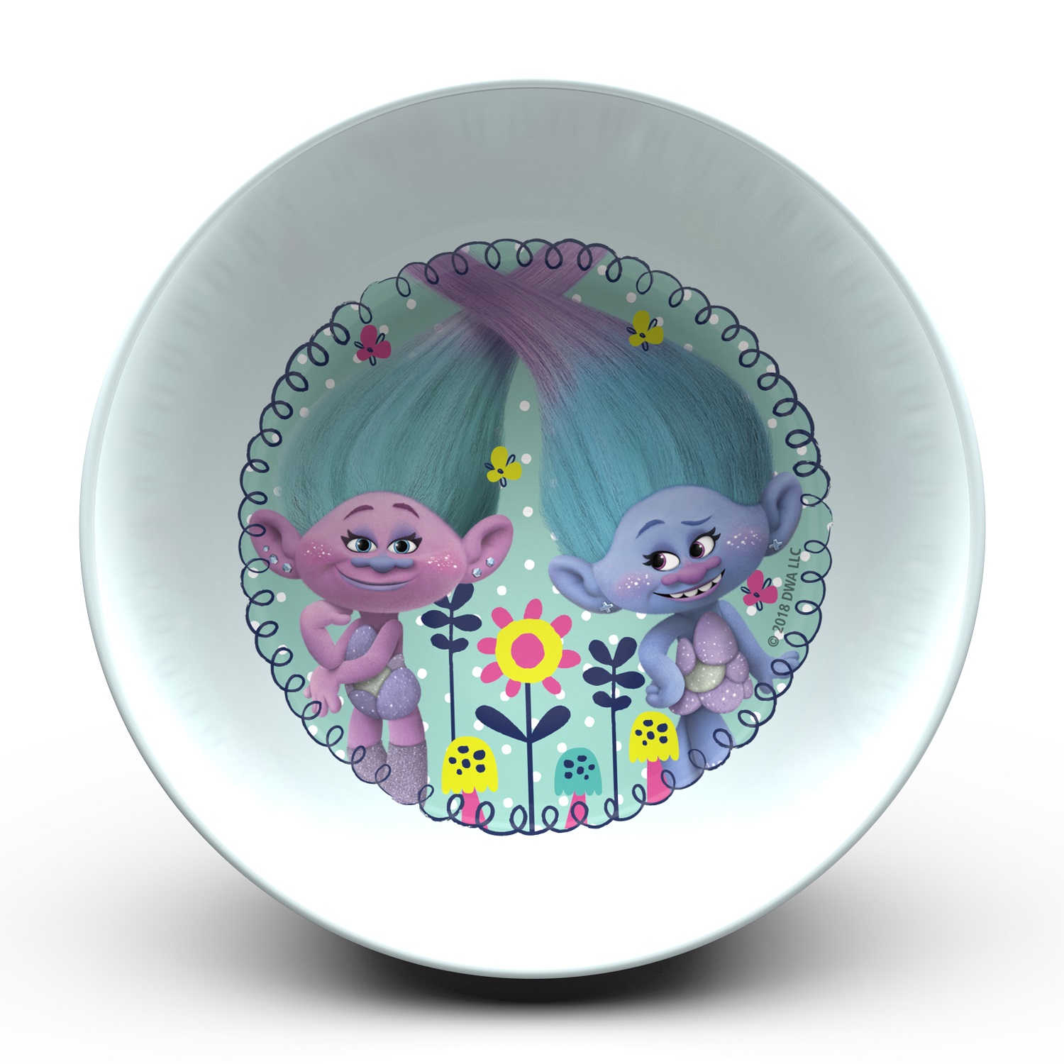Trolls Movie Dinnerware Set, Poppy & Friends, 5-piece set