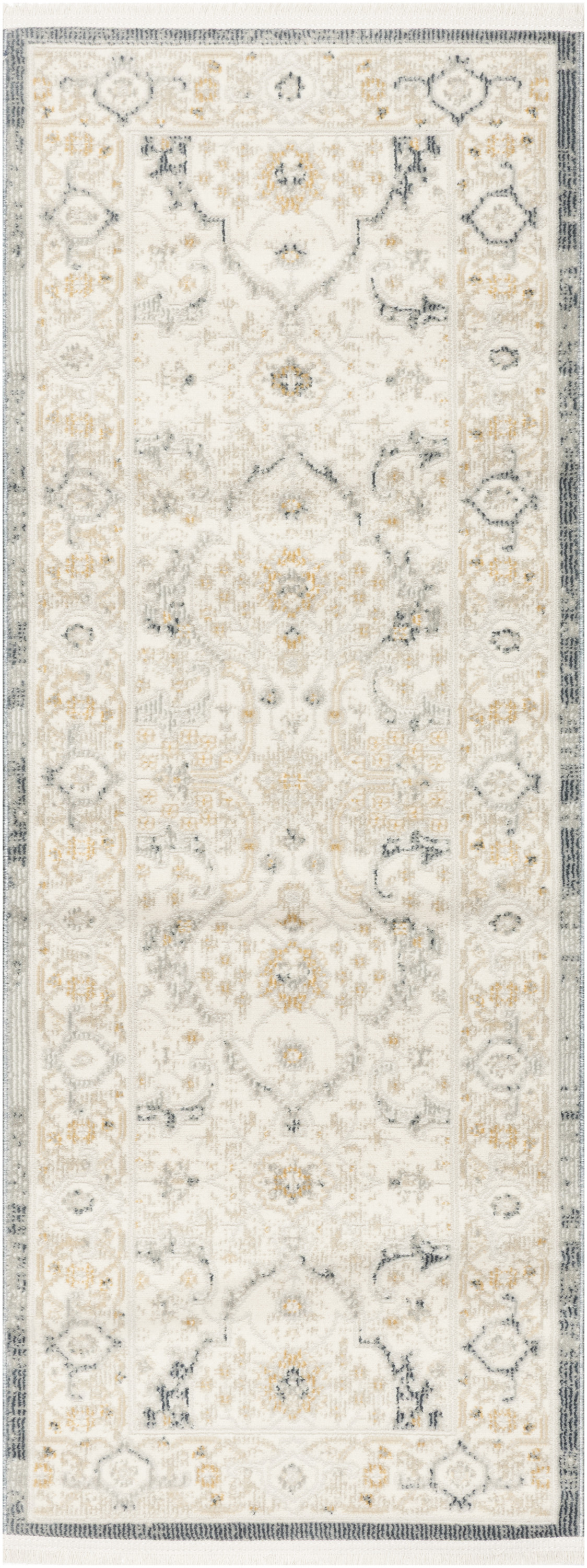Nourison Pardis 2' x 6' Light Blue Vintage Indoor Rug
