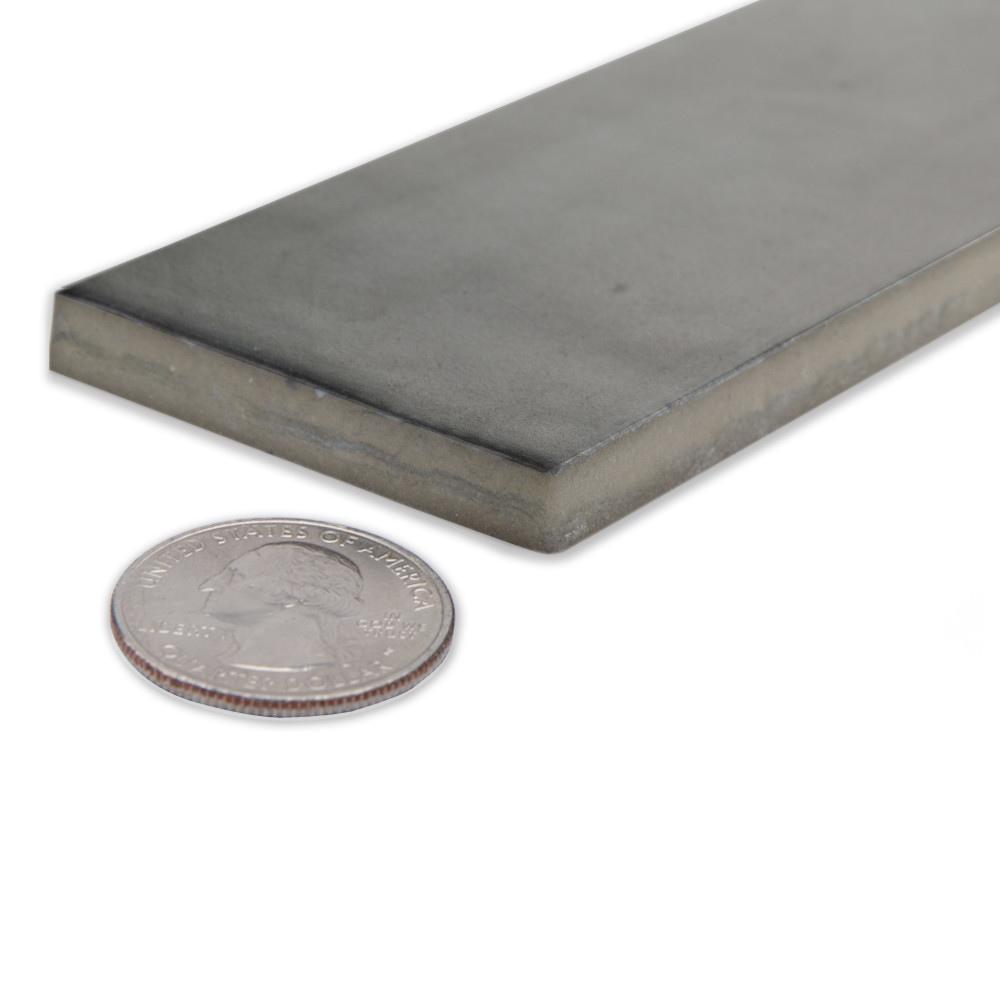 Coco Matte Black Hat 2 in. x 5-7/8 in. Porcelain Floor and Wall Tile